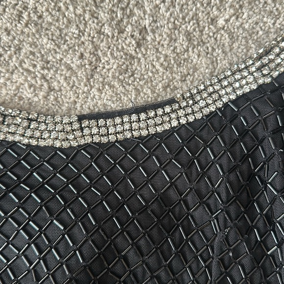 NWT Mac Duggal Black Maxi Dress Size 0 - Picture 7 of 10